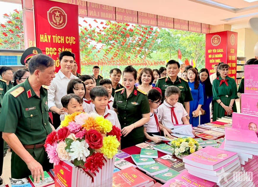 Bộ Tổng Tham mưu: Thư viện lưu động lan tỏa văn hóa đọc